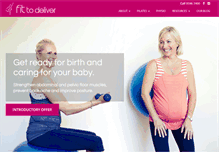 Tablet Screenshot of fittodeliver.com.au